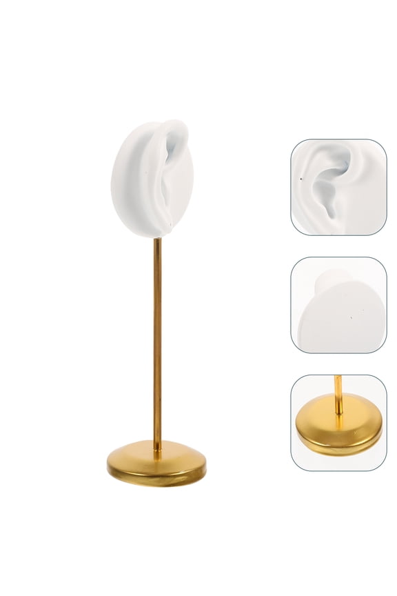 Earring Stand Ear Jewelry Rack Resin 1Set