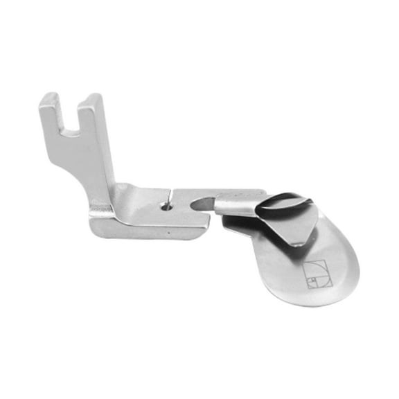 LOLIPPYY Easy Fit Sewing Machine Binder Foot Silver Steel Presser Tool for Home Sewing Projects