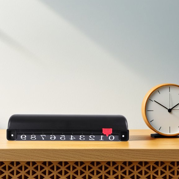 LOLIPPYY Easy Install Black Tabletop Score Counter for Air Hockey and Table Football Use