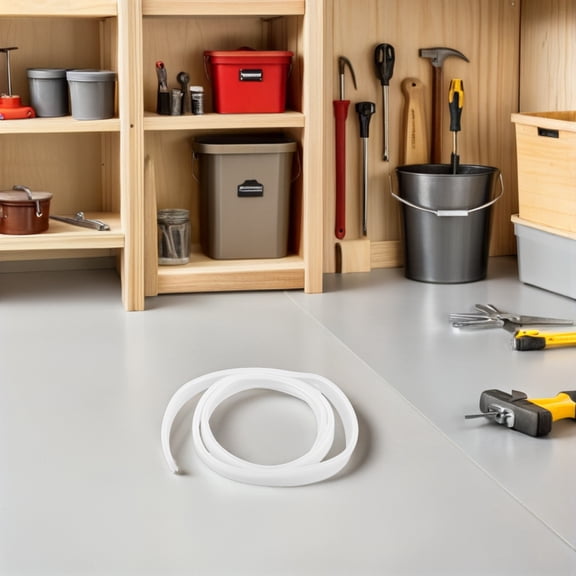 LOLIPPYY Easy Install White LED Strip Diffuser Channel with Flexible Tubing for Modern Lighting