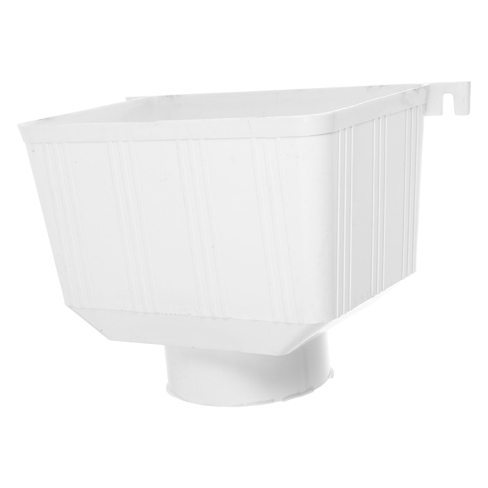 LOLIPPYY Easy Install White PVC Roof Gutter Adapter for Effective ...