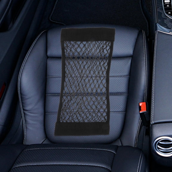 LOLIPPYY Elastic Double Layer Mesh Netting for Car Storage Pouch and Console Organizer