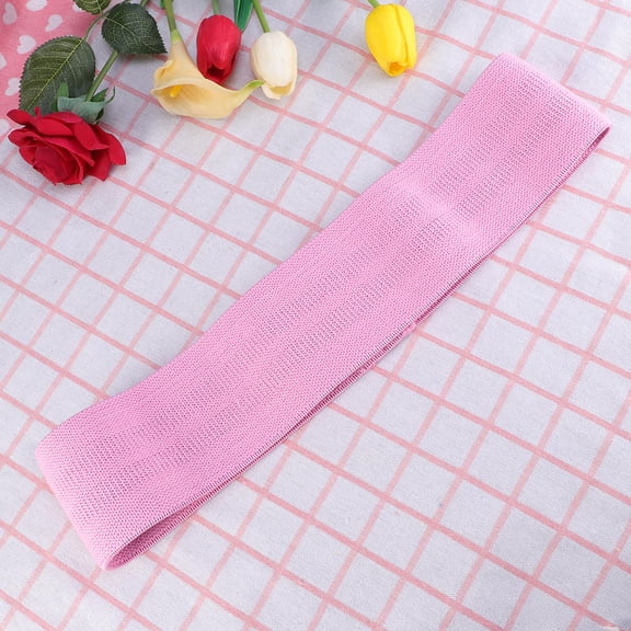 LOLIPPYY Elastic Resistance Band Deep Squat Resistance Training for Home Exercise Pink 1Pcs