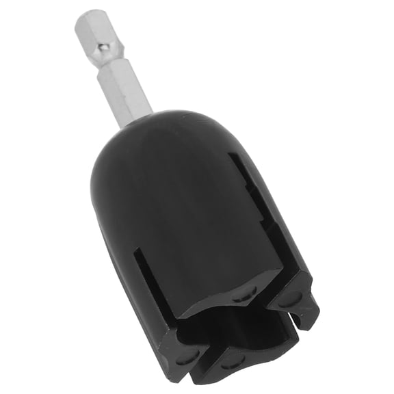 LOLIPPYY Electric Guitar Winder Plug Black with Metal Parts for Fast String Changes on Classical and Bass Guitars