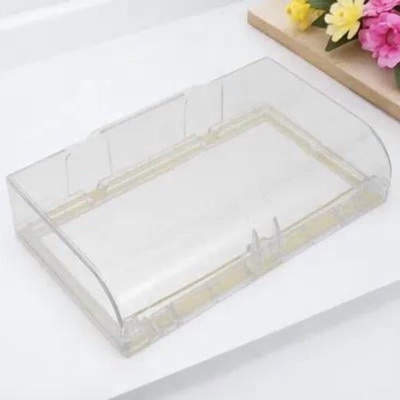 LOLIPPYY Transparent Electrical Outlet Cover for Outdoor Use, Socket Protector, Weatherproof Safety Guard, 1 Set