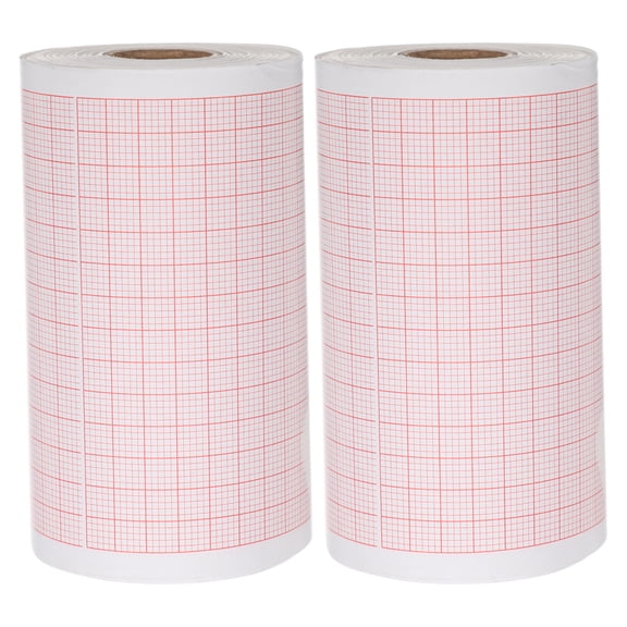LOLIPPYY Electrocardiogram Chart Paper Red Grid for Use in Hospitals and Clinics