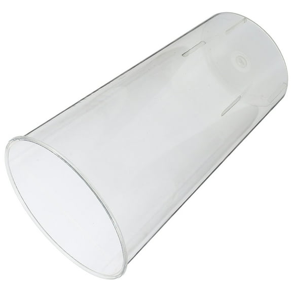 LOLIPPYY Elegant Clear Acrylic Flower Vase Cylindrical Design for Home and Floral Shop Use with Spacious Base