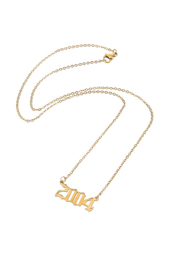 Elegant Digital Female Neck Chain Pendant Collarbone Jewelry for Stylish Party Accessories