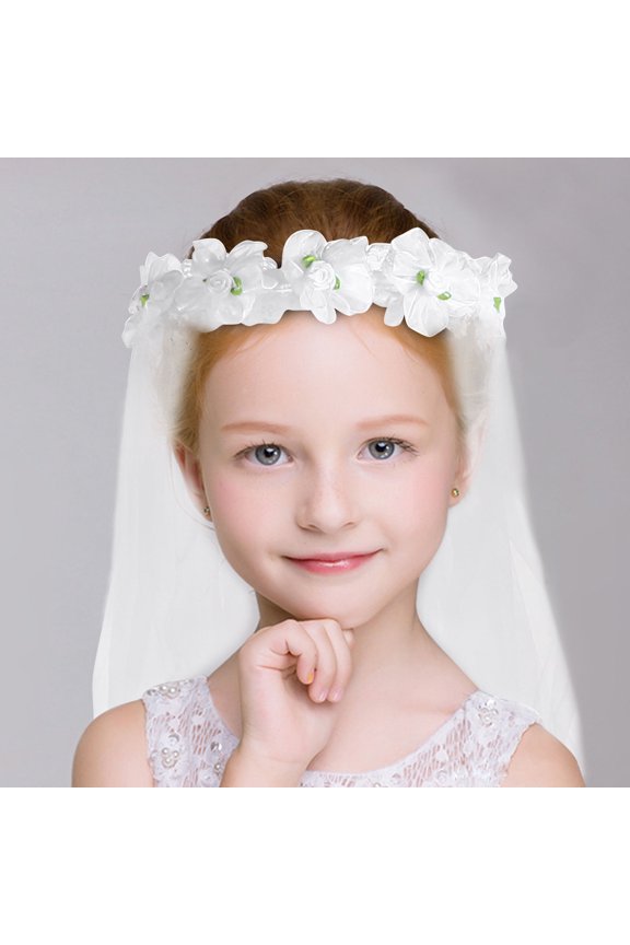 Elegant Flower Headband Garland Perfect for Wedding Decoration