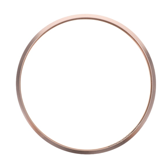 LOLIPPYY Elegant Matte Golden Circular Picture Frame for Modern Wall Art Display