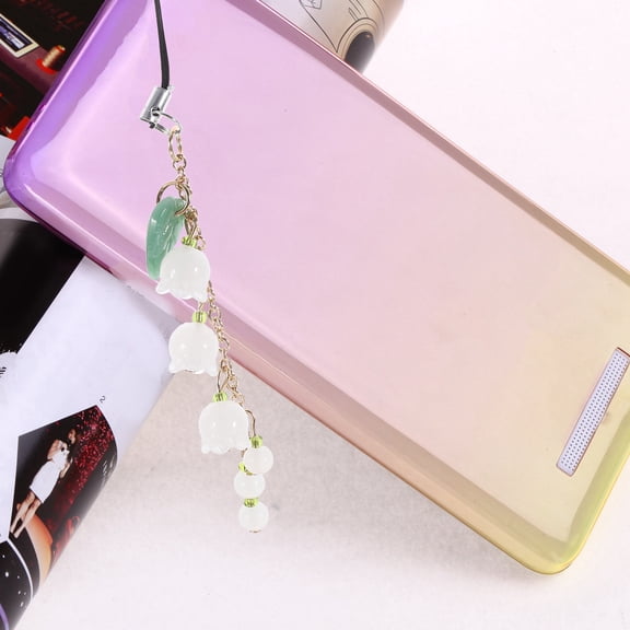 LOLIPPYY Elegant Phone Charm Pendant for Mobile Phone Decor Multi Purpose for Bags Keys and Backpacks