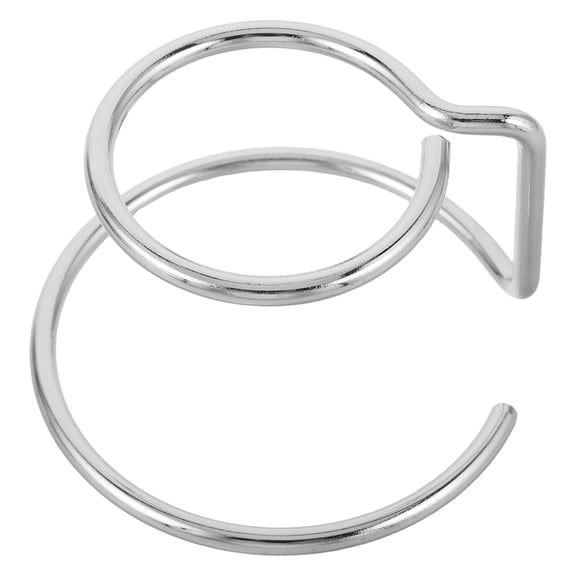 LOLIPPYY Elegant Plated Silver Metal Crystal Display Stand with Rounded Edges for Crystal Balls and Orb Decor