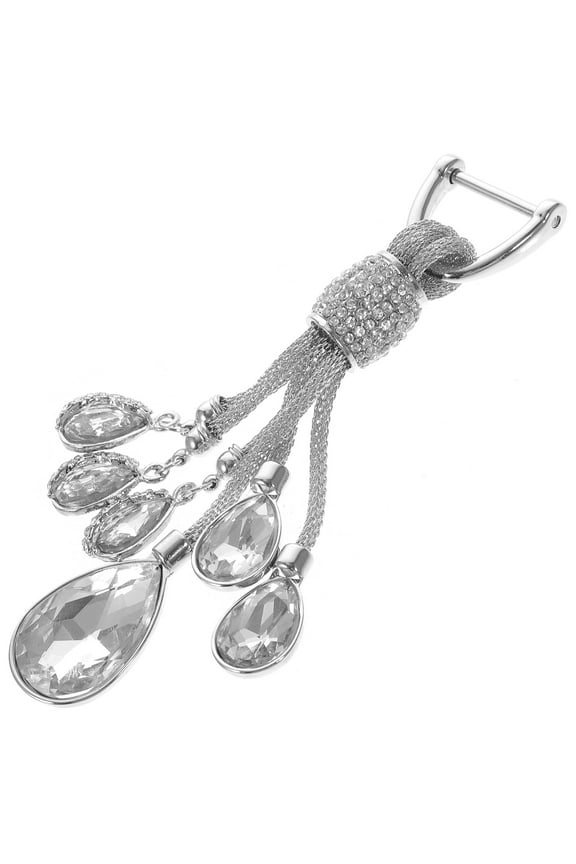 Elegant Rhinestone Keychain Pendant Decoration for Car Keys Backpack and Purse