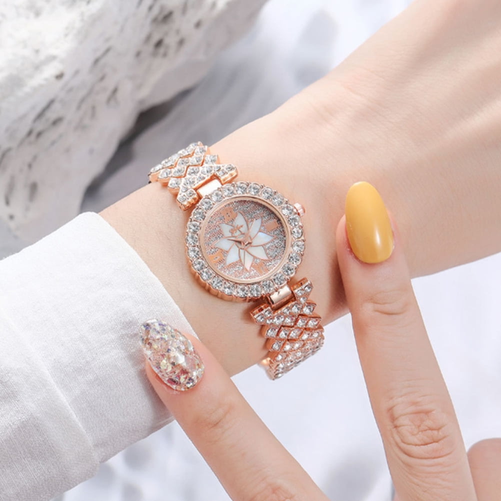 LOLIPPYY Elegant Rose Rhinestone Embellished Women display picture 1