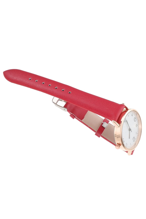 Elegant 's Watch with PU Strap and Accurate Quartz Movement for Daily Wear
