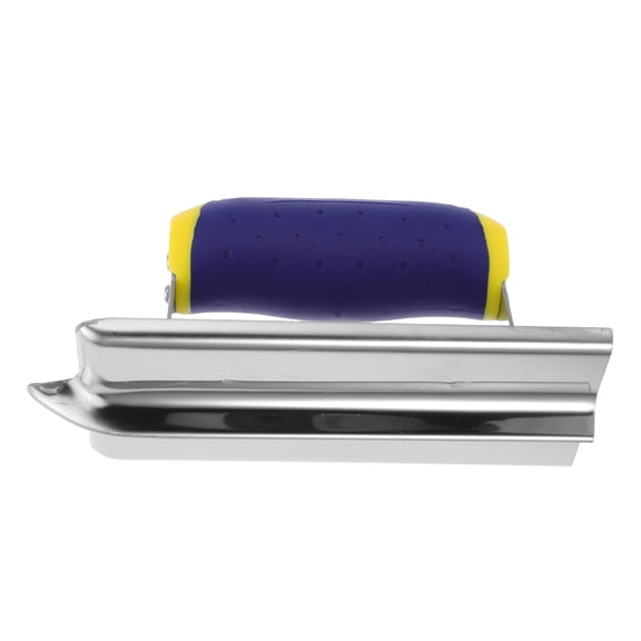 LOLIPPYY Ergonomic Handheld Stainless Steel Corner Trowel for Precise Drywall and Concrete Edging
