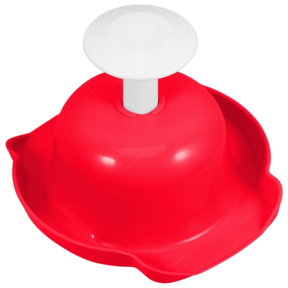 LOLIPPYY Ergonomic Red Finger Guard for Food Cutting Mandoline Slicer Safety Holder for Kitchen Use