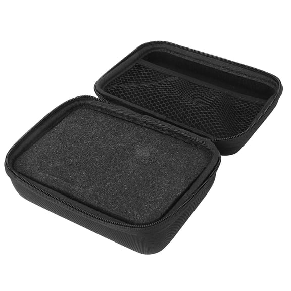 LOLIPPYY Black EVA Zipper Pouch Case Portable Storage Bag for Hunting Camera Accessories and Outdoor Gear