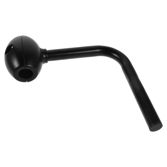 LOLIPPYY Excavator Mirror Mount Bracket Black Heavy Duty L Arm Rearview Mirror Holder for Trucks