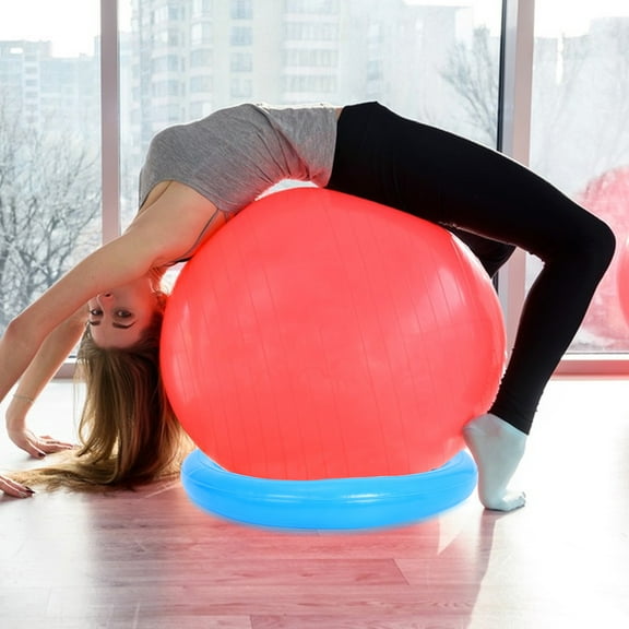 LOLIPPYY PVC Exercise Chair with Explosion-Proof Design for Office Use, Yoga Stand, 1 Set