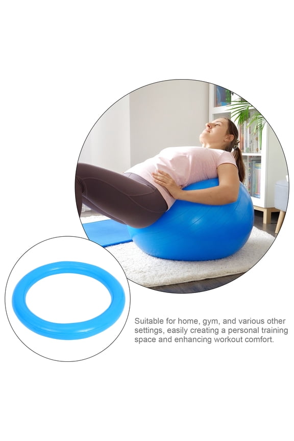 PVC Exercise Chair with Explosion-Proof Design for Office Use, Yoga Stand, 1 Set