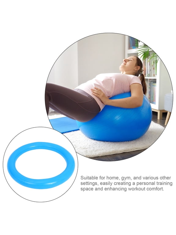 PVC Exercise Chair with Explosion-Proof Design for Office Use, Yoga Stand, 1 Set