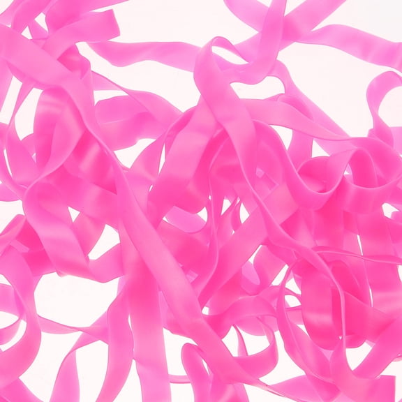 LOLIPPYY Exercise Jump Rope Rubber Bands Rosy Color Durable and Safe for Outdoor and Indoor Workout