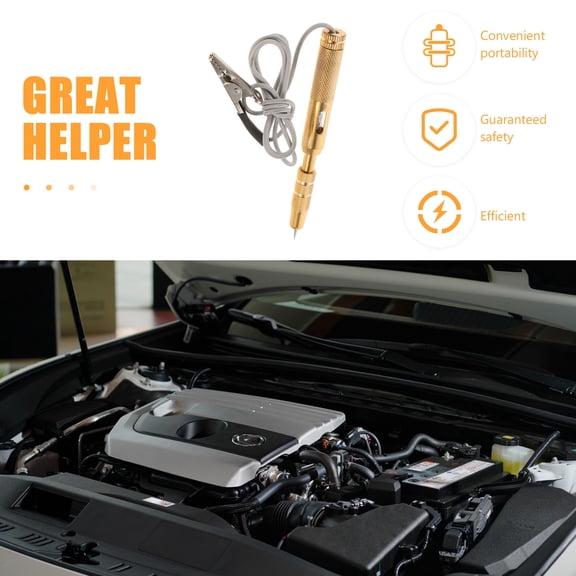 LOLIPPYY Auto Car Light Circuit Tester with Extendable Probe for Accurate Professional Electrical Diagnostics and Vehicle Testing