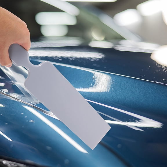 LOLIPPYY Extended Wide Mouth Grey Car Squeegee for Window Tint and Auto Detailing Use