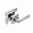 thumbnail image 1 of LOLIPPYY Exterior Door Handle: Aluminum Alloy Door Handle Lock With Key - Square Bedroom Knob Lock For Home Apartment Bathroom Passage And Privacy Use, 1 of 7