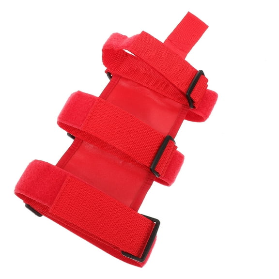 LOLIPPYY Extinguisher Bracket for Vehicle Secure Fixation Red 1Pack