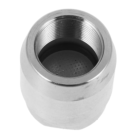 LOLIPPYY Stainless Steel Eye Wash Nozzle Silver for Effective Flushing in Workplaces