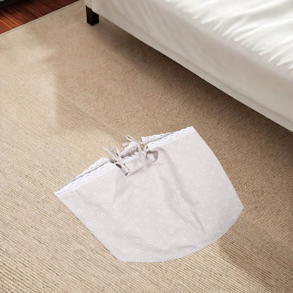 LOLIPPYY Fabric Laundry Hamper Liner Washable for Wire Wicker and Rattan Storage Baskets