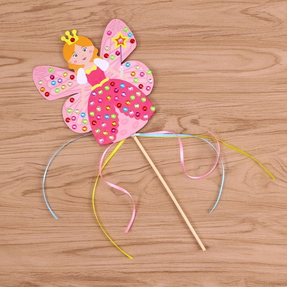 LOLIPPYY Fairy Craft Kit for Kids - Educational Paper Accessories Set, Fun Supplies, 2 Complete Sets for Crafting