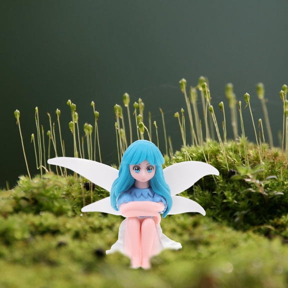 LOLIPPYY Fairy Garden Figurines Assorted Color Micro Landscape Decor 4Pcs Set