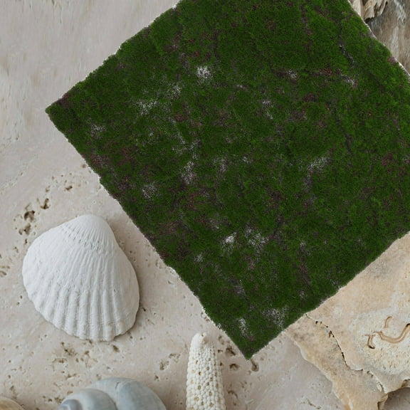 LOLIPPYY Artificial Grass Turf Tiles Fake Moss Mat Plastic Lawn Carpet for Wedding, Events, Outdoor Decor