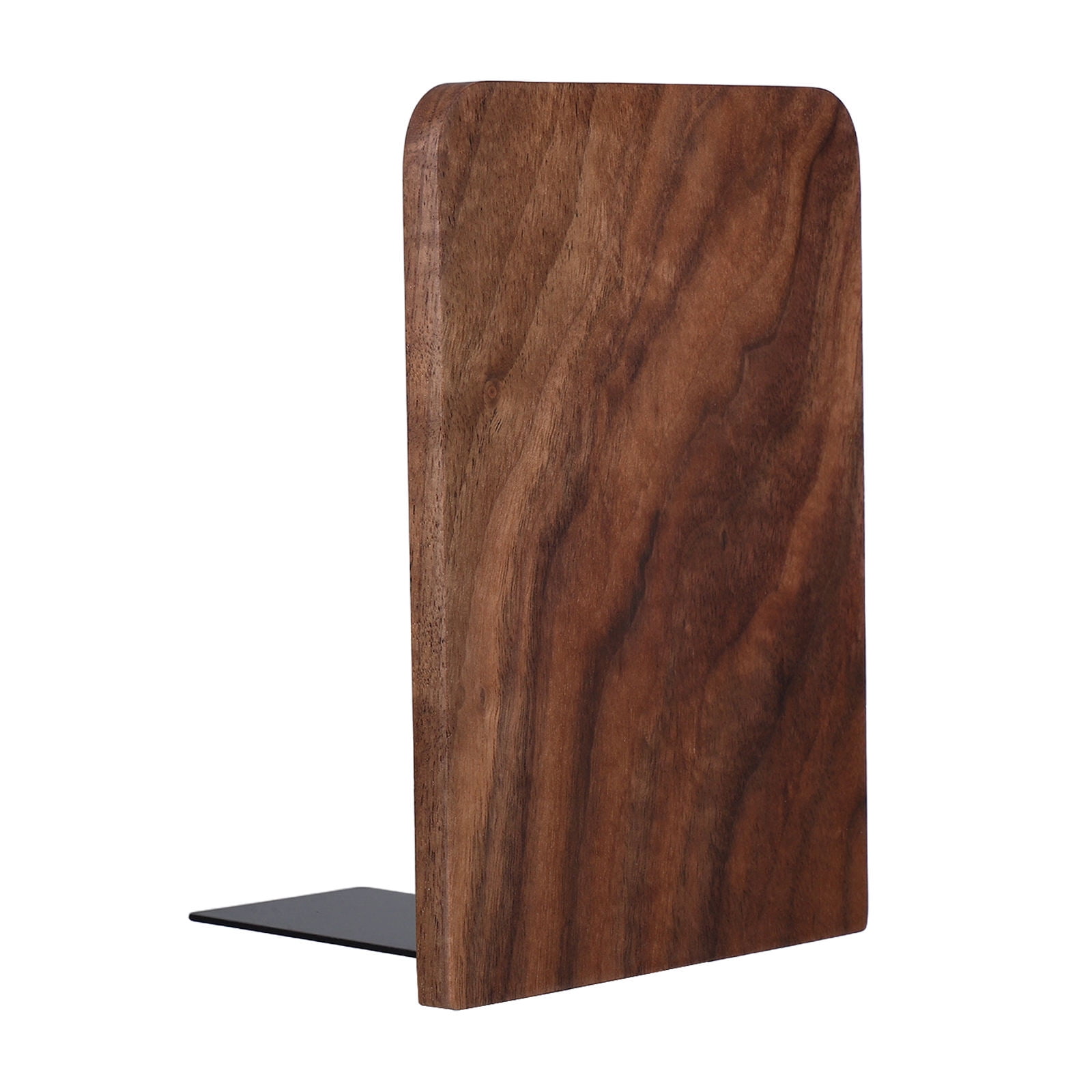 Wooden Table Rack LOLIPPYY Farmhouse Book Ends Wooden Table Rack Coffee Beech Wood 1Pack ...