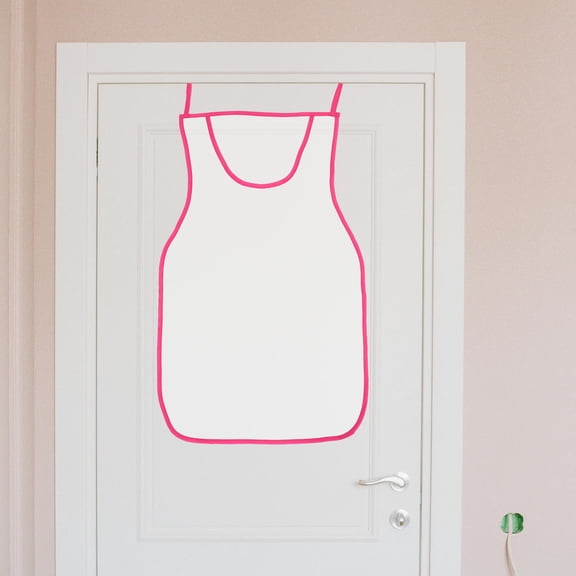 LOLIPPYY Farmhouse Hanging Laundry Hamper with Transparent Window for Organized Sorting Over Door Storage