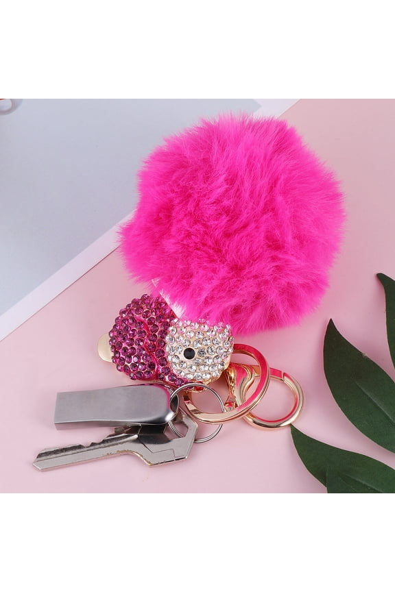 Fashion Design Keychain Rabbit Shaped Key Chain Key Holder 1 Pcs For Party Friends 1.8*1.6 in