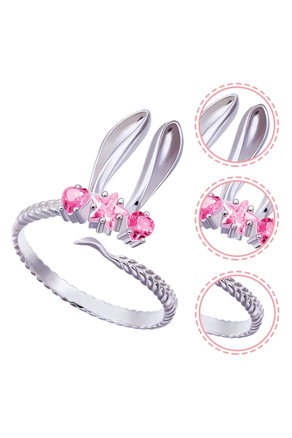 Fashion Ring Rabbit Ear Ring 1Pcs Comfortable to Wear for Women