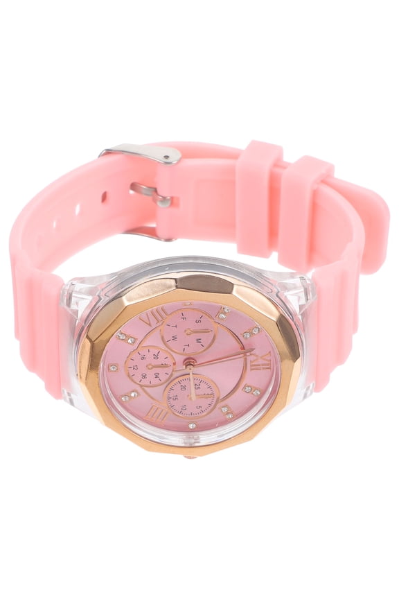 Fashion Wristwatch for Women Women Watch Silicone Pink 1 PCS Daily Use