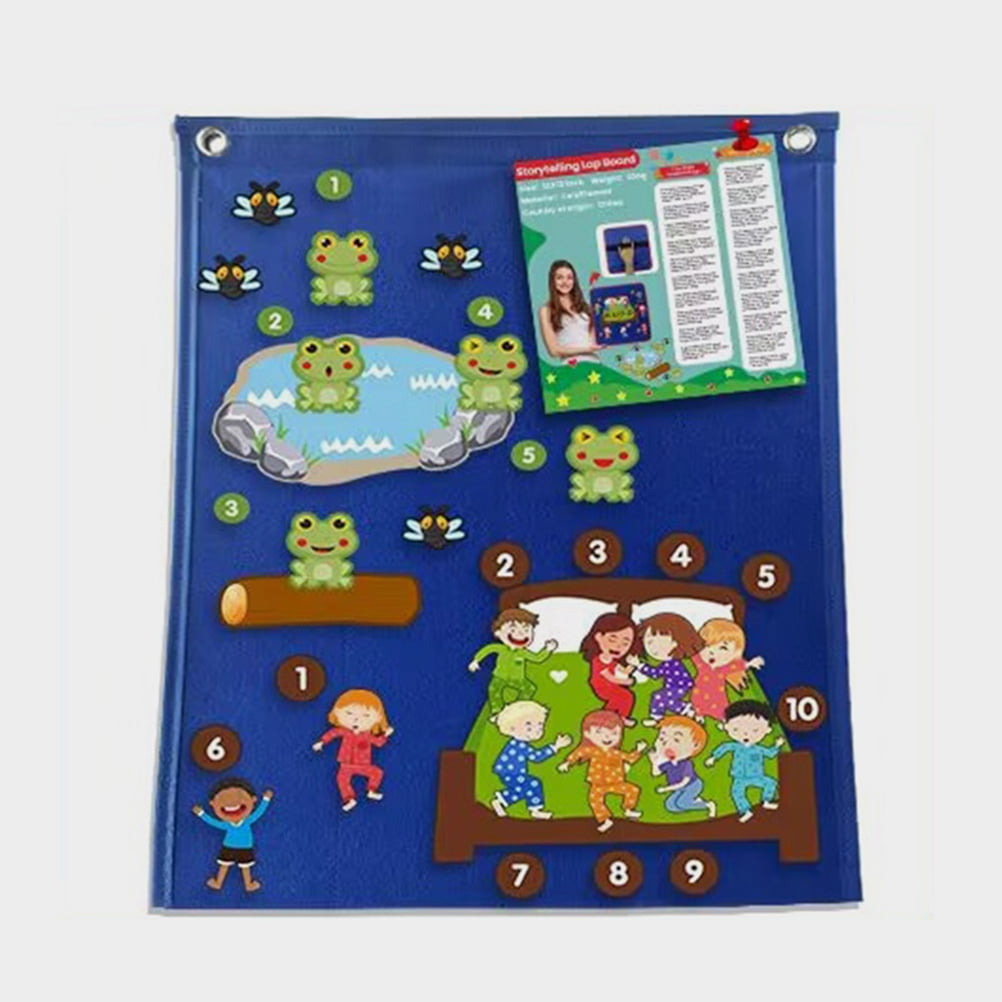 LOLIPPYY Felt Visual Schedule Board for Kids, Classroom & Home ...