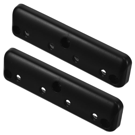 LOLIPPYY Fence Post Bracket Baffle Black ABS Safety Fence Bracket for Travel 2Set