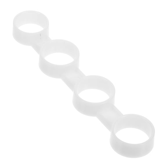 LOLIPPYY Finger Flexibility Improvement Tool for Guitar 1 Set White ABS Simple Design