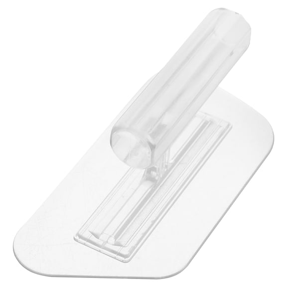 LOLIPPYY Finishing Plastering Tool Drywall Smoothing Spatula Transparent Acrylic Polygonal Indoor Use 1Pack
