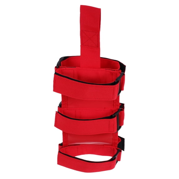 LOLIPPYY Red Nylon Strap Prevent Rolling Secure Holder 1 Pack for Safety and Stability