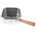 thumbnail image 1 of LOLIPPYY Portable Stainless Steel Fish Fryer Pot with Basket - Multifunctional Deep Fryer for Chicken, French Fries, Noodles, and More, 1 of 8