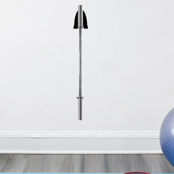 LOLIPPYY Fitness Equipment Rack Barbell Storage Black Wall Mounted 1Pack