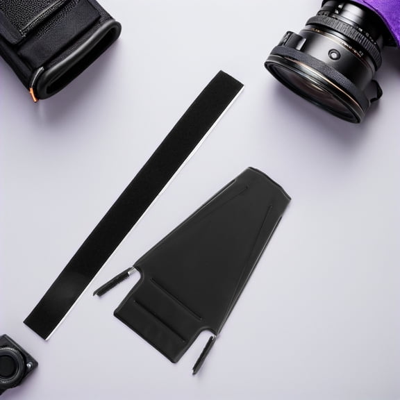 LOLIPPYY Photography Flash Diffuser Black Durable PVC for Soft and Natural Light