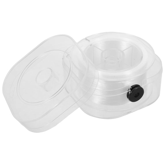 LOLIPPYY Flat Elastic Bracelet Cord White High Elasticity Beading Thread for Jewelry